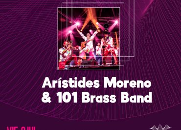 La buena vibra de Arístides Moreno & 101 Brass Band en Festivalito Sonora